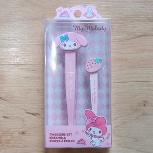 Sanrio Miniso My Melody Beauty Tweezers Set Tweezer